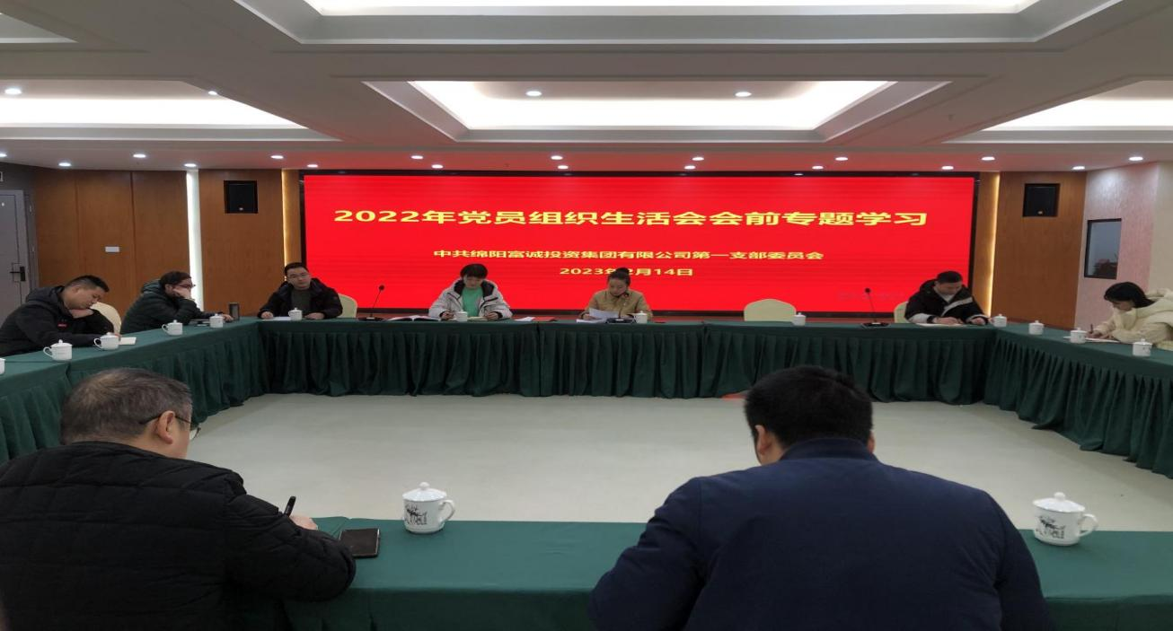 bw必威西汉姆联官方网站第一党支部召开党员大会